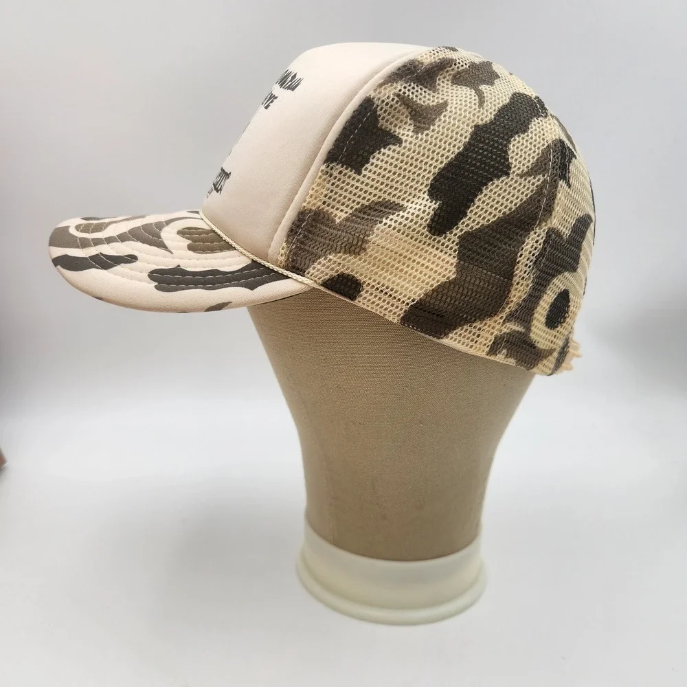 Mountain Cave Huntin Fishin Caveman Duck Camo Trucker Hat Snapback Cap Winner